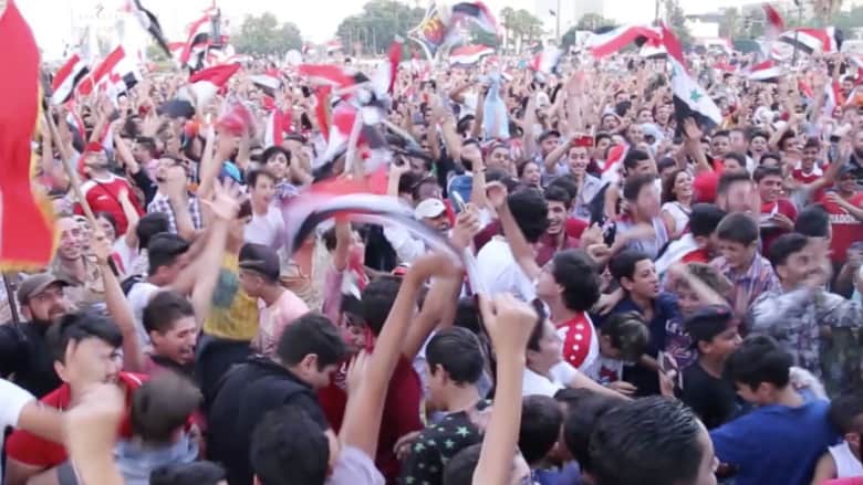 شاهد.. احتفالات السوريين بالتعادل مع أستراليا في ملحق كأس العالم