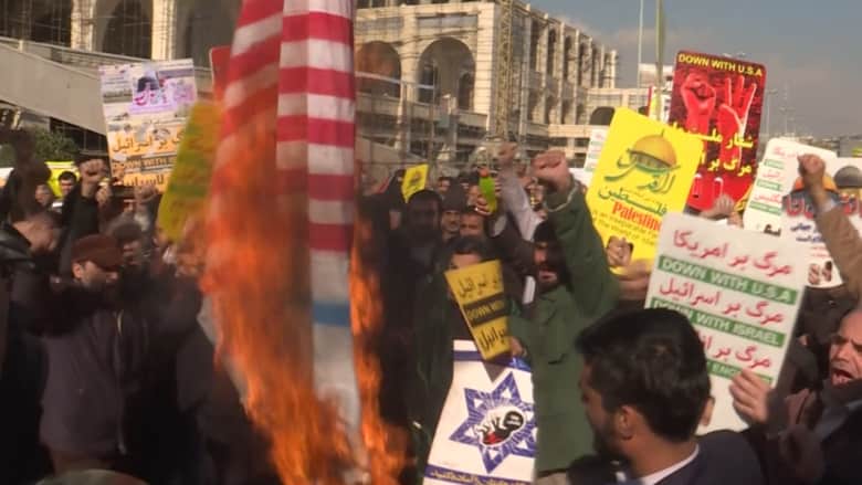 احتجاجات في إيران بعد قرار ترامب حول القدس
