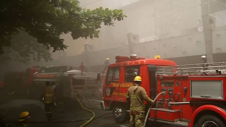 أربعة قتلى في حريق بصالة قمار في الفلبين