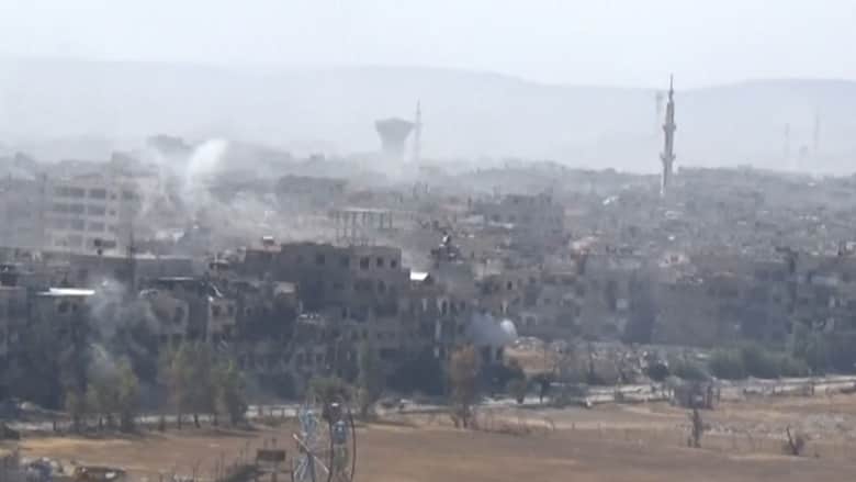 شاهد.. استمرار عمليات النظام السوري بالمناطق المحيطة بدمشق