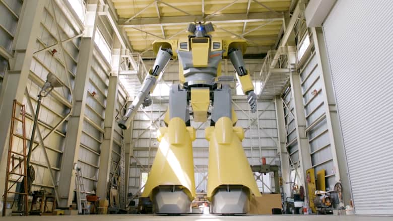 بنى هذا المهندس الياباني أكبر روبوت في العالم