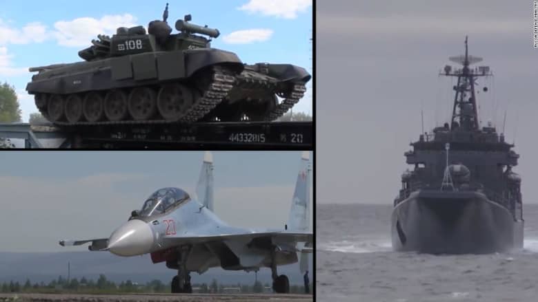 روسيا تنفذ أكبر مناورات عسكرية في تاريخها