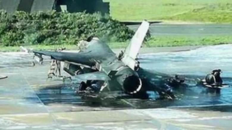 حريق يدمر مقاتلة F-16 ويلحق أضراراً بأخرى بقاعدة جوية ببلجيكا