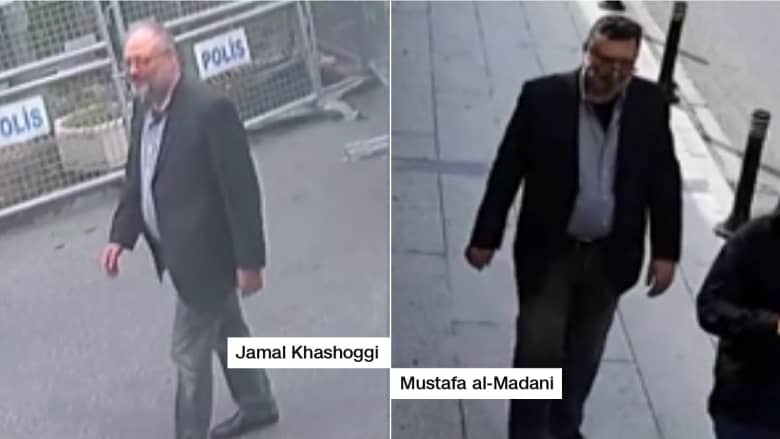 مصدر تركي: كاميرات مراقبة تظهر رجلا بملابس خاشقجي بعد مقتله