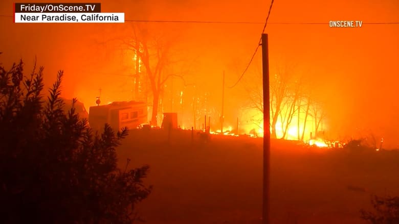 حرائق كاليفورنيا.. 76 قتيلا وقرابة 1300 مفقودين