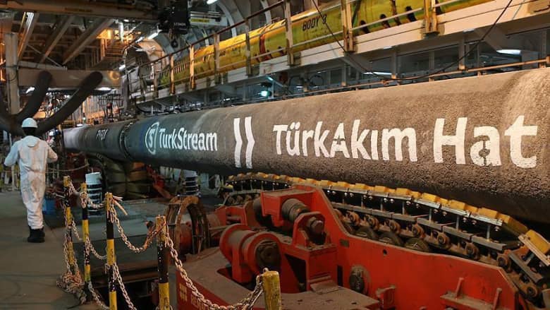 تفاصيل مشروع "السيل التركي" لنقل الغاز الروسي إلى أوروبا