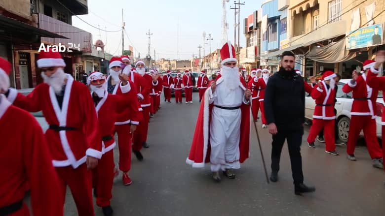 استعدادات المسيحيين في الموصل لاستقبال أعياد الميلاد