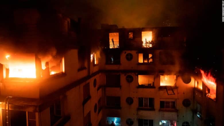 10 قتلى جراء حريق التهم مبنى سكني في باريس