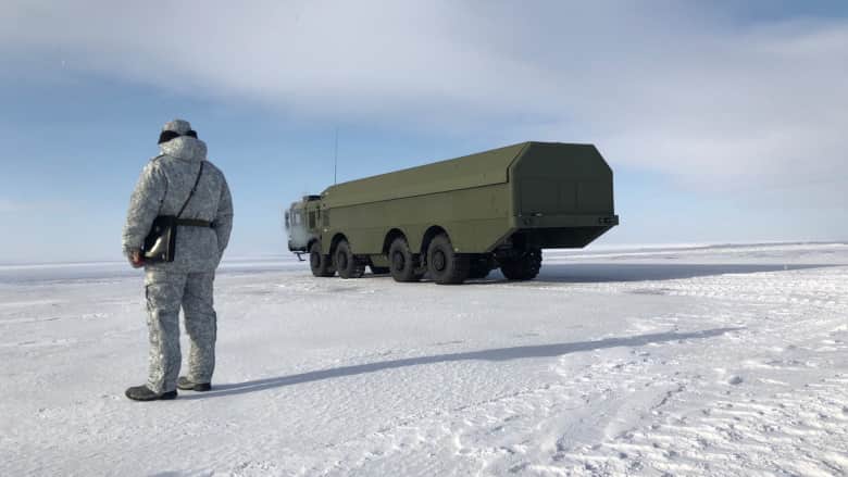 CNN تدخل قاعدة روسية استراتيجية في القطب الشمالي