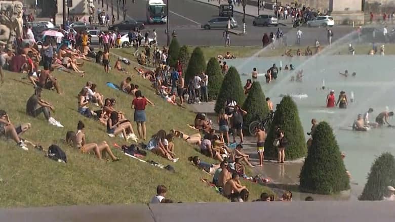 فرنسا تسجل أعلى درجة حرارة في تاريخها