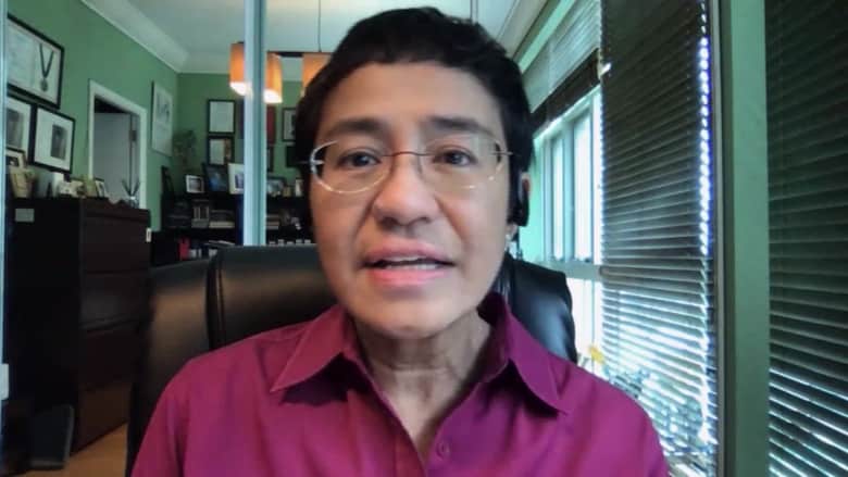 بعد إدانتها بالتشهير.. الصحفية الفلبينية ماريا ريسا لـCNN: الاتهامات ذات دوافع سياسية