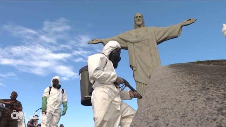 البرازيل تعيد افتتاح أشهر معالمها السياحية بينها تمثال "المسيح الفادي"