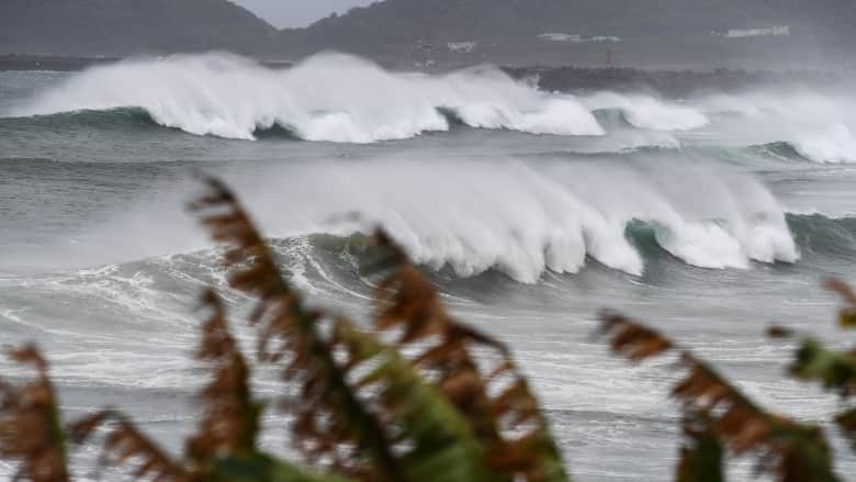 لثالث مرة في أقل من اسبوعين.. إعصار شديد يهدد اليابان وشبه الجزيرة الكورية