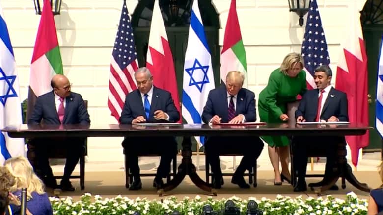 كل ما قد تحتاج معرفته عن حفل توقيع اتفاقية السلام بين الإمارات والبحرين وإسرائيل