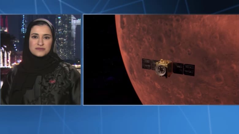 سارة الأميري لـCNN: مسبار الأمل الإماراتي هو أول قمر صناعي للطقس على المريخ