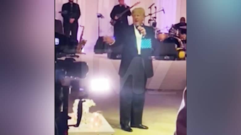 الخداع يتواصل.. ترامب يلقي خطاباً في حفل زفاف ويستمر بالكذب حيال الانتخابات