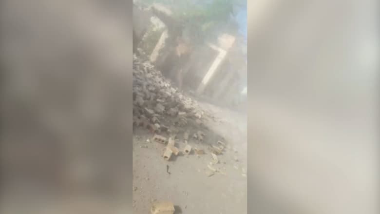 فيديو يُظهر اللحظات الأولى والدمار الذي سببه زلزال هايتي