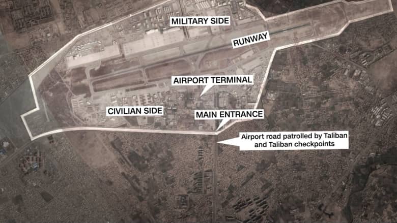 بعد تحذير من هجمات "وشيكة".. مراسلة CNN توضّح أين وقع هجوم مطار كابول