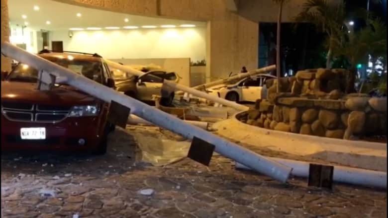 مراسل CNN يصف اللحظات الذي ضرب فيها زلزال بقوة 7 درجات المكسيك