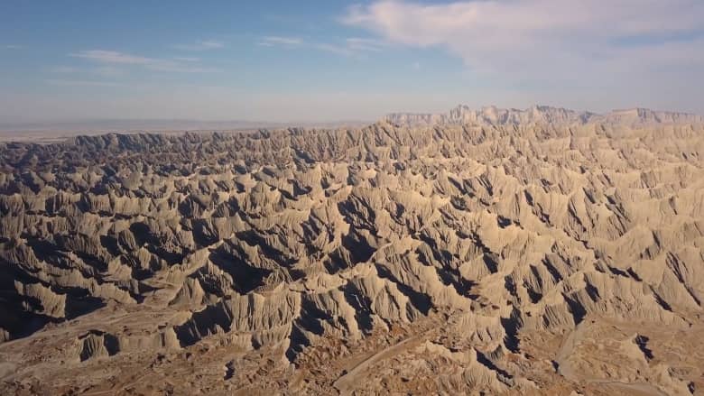 جبال تشابهار المريخية في إيران