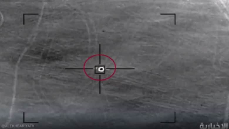 فيديو يرصد لحظة تدمير طائرات مسيّرة أطلقت باتجاه السعودية