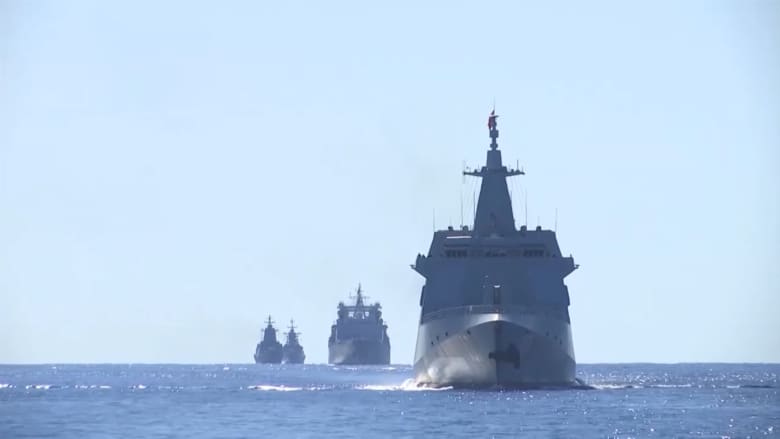 قبيل اجتماع بوتين وشي.. شاهد دوريات بحرية روسية-صينية مشتركة في المحيط الهادئ