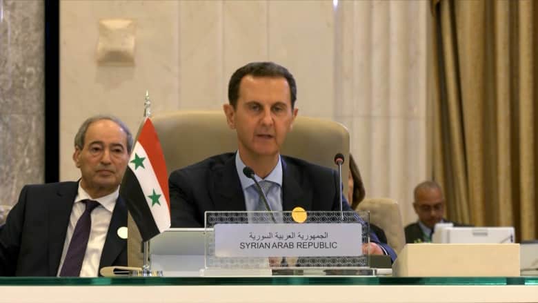 شاهد الكلمة الكاملة للرئيس السوري بشار الأسد في القمة العربية بجدة