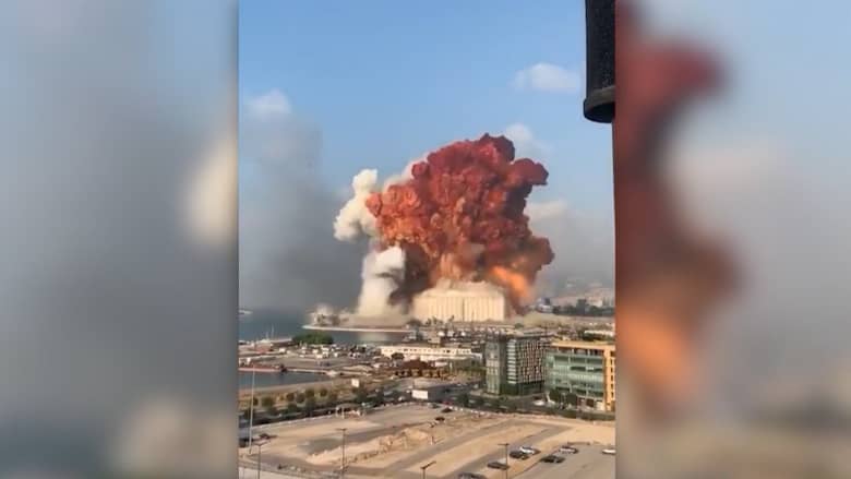 بمشاهد مرعبة.. شاهد كيف استذكرت مذيعة CNN لحظة وقوع انفجار بيروت