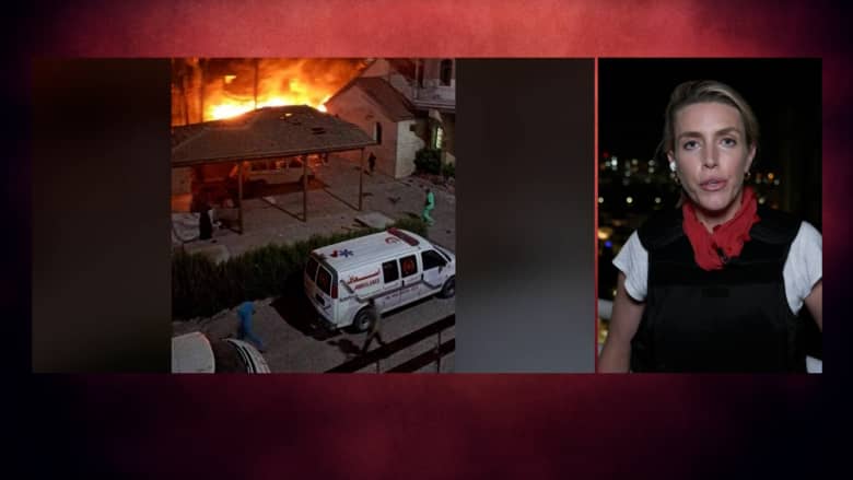 قصف مستشفى الأهلي المعمداني.. مراسلة CNN: لا نرى كيف يمكن أن يكون إطلاق صاروخ بالخطأ