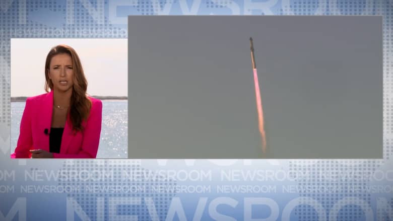 "تقدم كبير".. شاهد لحظة إطلاق SpaceX لأقوى صاروخ في العالم