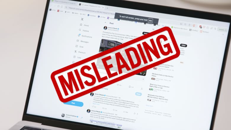 مراسل CNN يكشف زيف معلومات ومقاطع فيديو مضللة عن التصويت للانتخابات الأمريكية