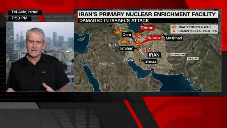 مراسل CNN يوضح استراتيجية إسرائيل بصراعها مع إيران.. وهذا ما قاله عن "الحرية الجوية"
