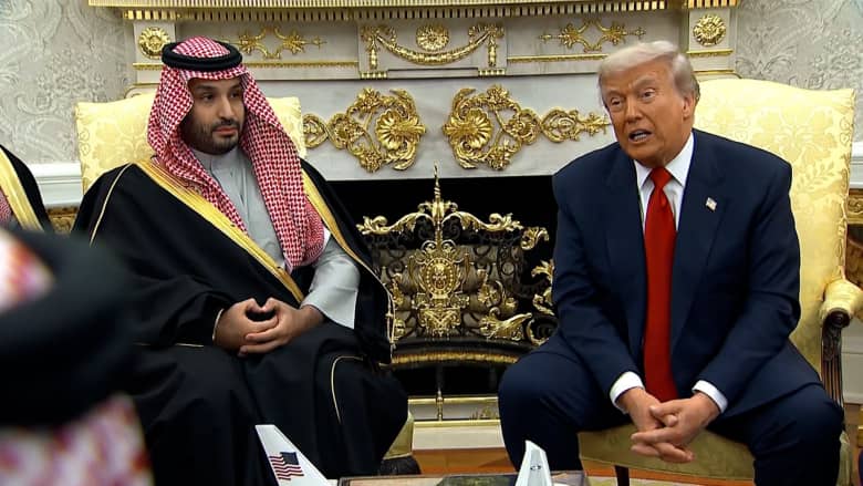 ترامب خلال لقائه ولي العهد السعودي: إيران تريد بشدة التوصل إلى اتفاق ونحن  منفتحون على الحوار