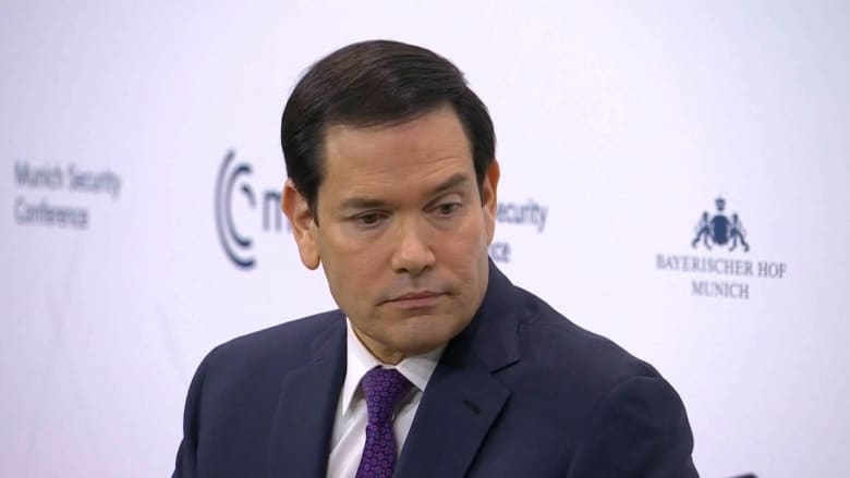 روبيو من ميونخ: الولايات المتحدة غير متأكدة من جدية روسيا في إنهاء الحرب بأوكرانيا