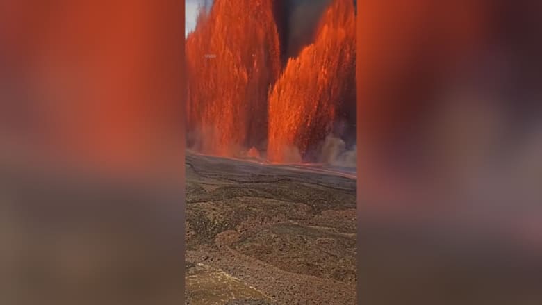 مشاهد مذهلة لثوران بركان كيلاويا.. حمم ترتفع لـ300 متر في الهواء