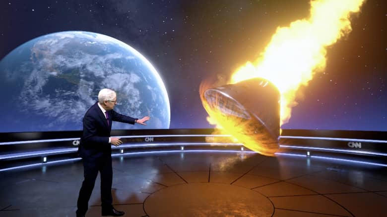 ستعود للأرض بسرعة هائلة.. شاهد كيف يمكن لمهمة "أرتميس 2" تحمل الحرارة الشديدة