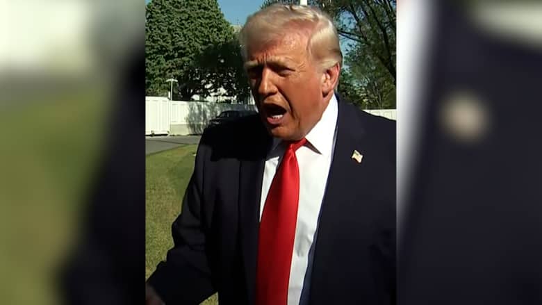 شاهد.. ترامب يحذر الصين برد على سؤال CNN حول استعداد بكين لتقديم أسلحة لإيران