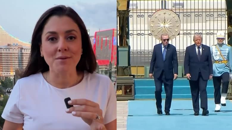 طوابير خيول ومدافع ومراسم مهيبة.. شاهد ما فعله أردوغان "صديق ترامب" في استقباله