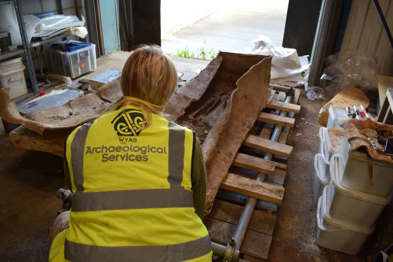 In Engeland werden de overblijfselen van de Romeinse aristocratie ontdekt in een verborgen loden kist