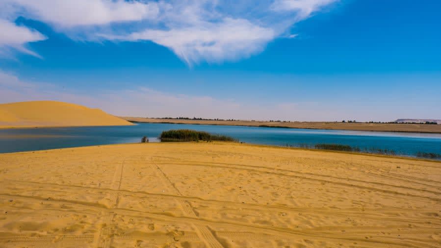 البحيرة "المسحورة" في مصر