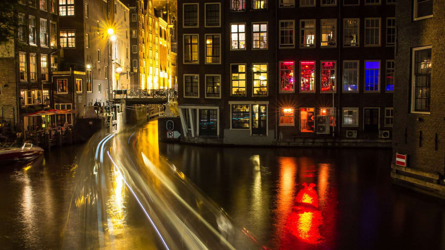 منطقة الضوء الأحمر في أمتردام
