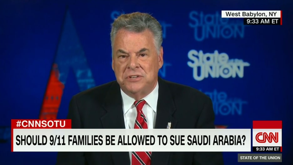 عضو مجلس النواب الأمريكي لـCNN: إن لم تكن للسعودية صلة بهجمات 11 سبتمبر فلا قلق عليها!