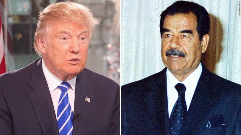 بالفيديو: ترامب يمدح الديكتاتور صدام حسين: كان "فعالا" بقتل الإرهابيين