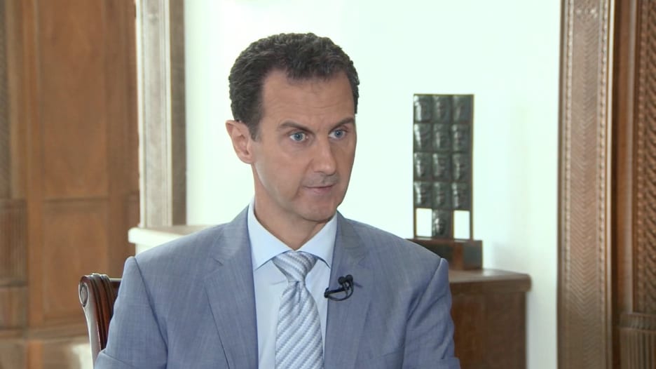 ما رد بشار الأسد على سؤال حول الطفل عمران؟