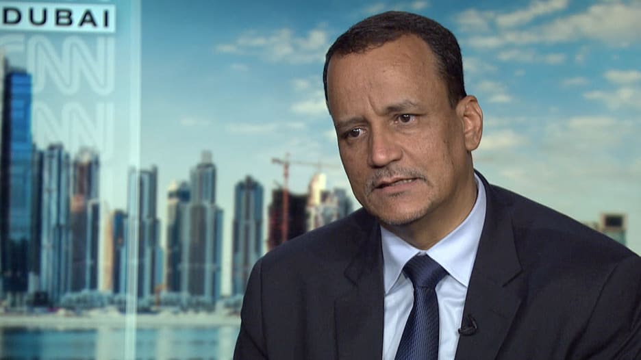 ولد الشيخ لـCNN: أزمة الكوليرا في اليمن أصبحت كارثية.. وهذه ملامح الحل السياسي بالدولة