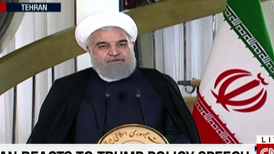شاهد.. روحاني لترامب: ادعوك لقراءة التاريخ والجغرافيا