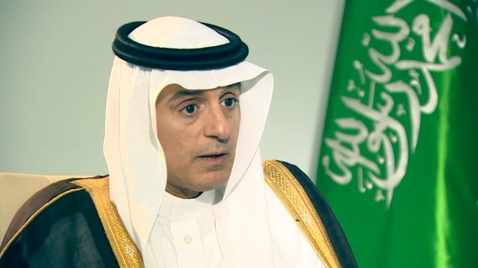 حصرياً.. الجبير لـCNN: لا نريد تغيير نظام الدوحة وقضية قطر صغيرة جدا