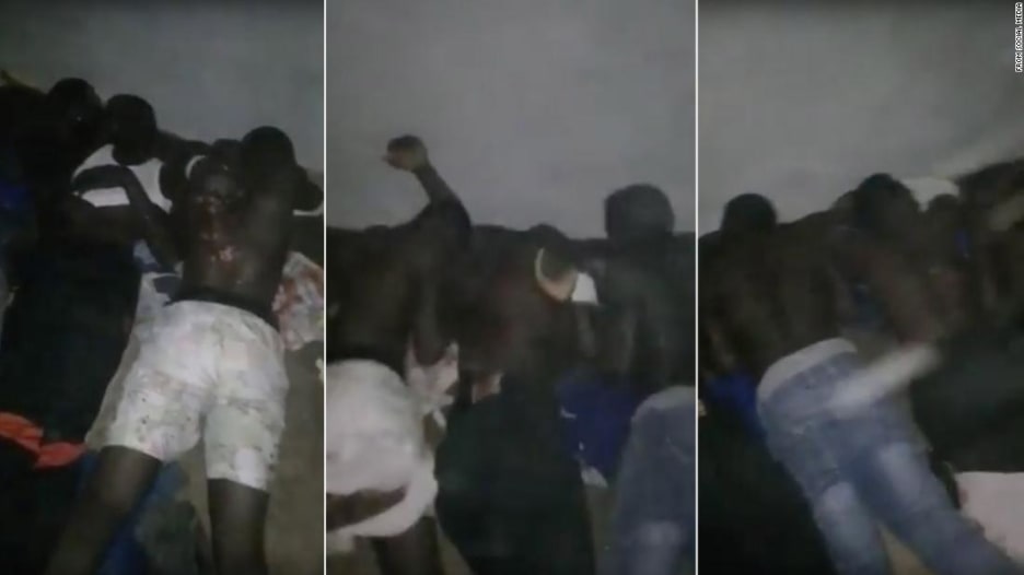 شاهد.. تعذيب مهاجرين سودانيين في ليبيا طلباً للفدية