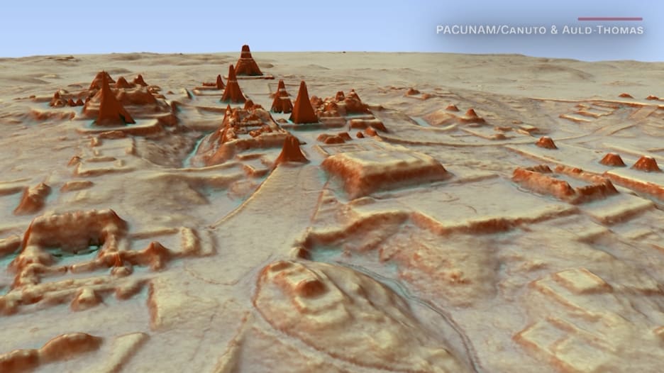اكتشاف آلاف الهياكل لحضارة “المايا” باستخدام الليزر