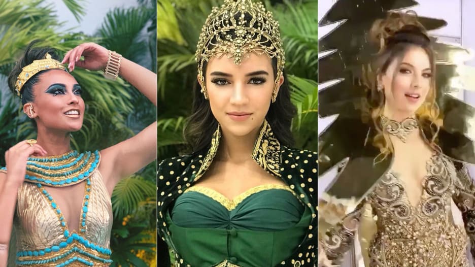 ماذا ارتدت ملكات جمال الشرق الأوسط في عرض "ملكة جمال الكون"؟